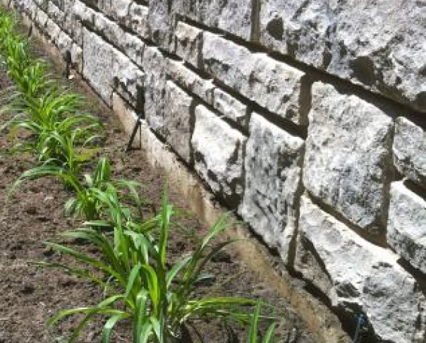 Retaining wall - Westmount Masson