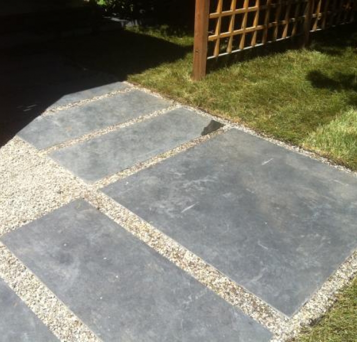 Slate walkway - 