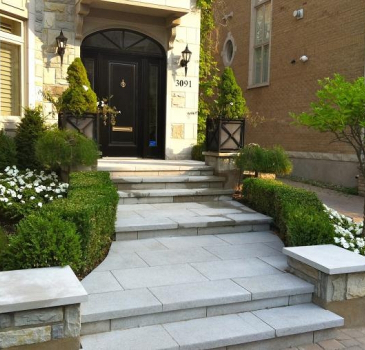 stone entrance - 